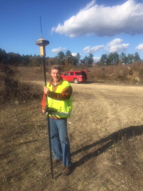 photo of Phil Salamon working in the field