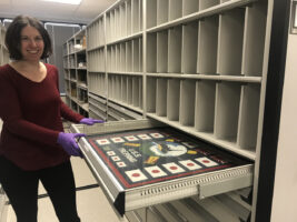 photo of Beth S in an archive