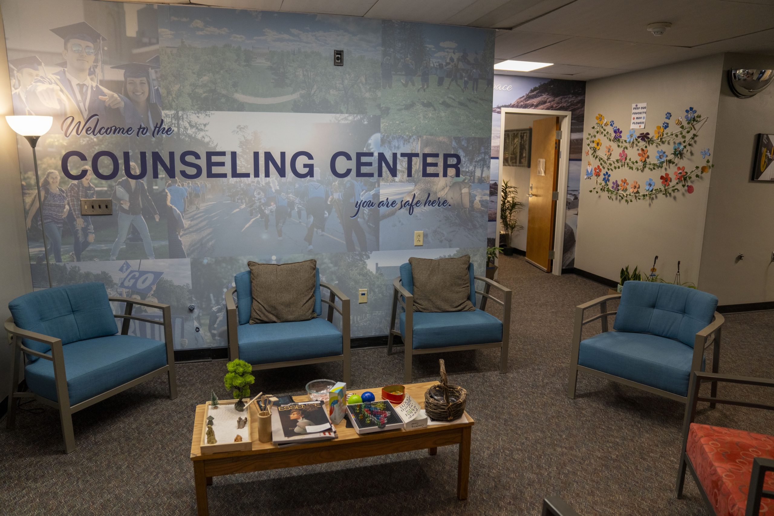 Interior of the counseling center
